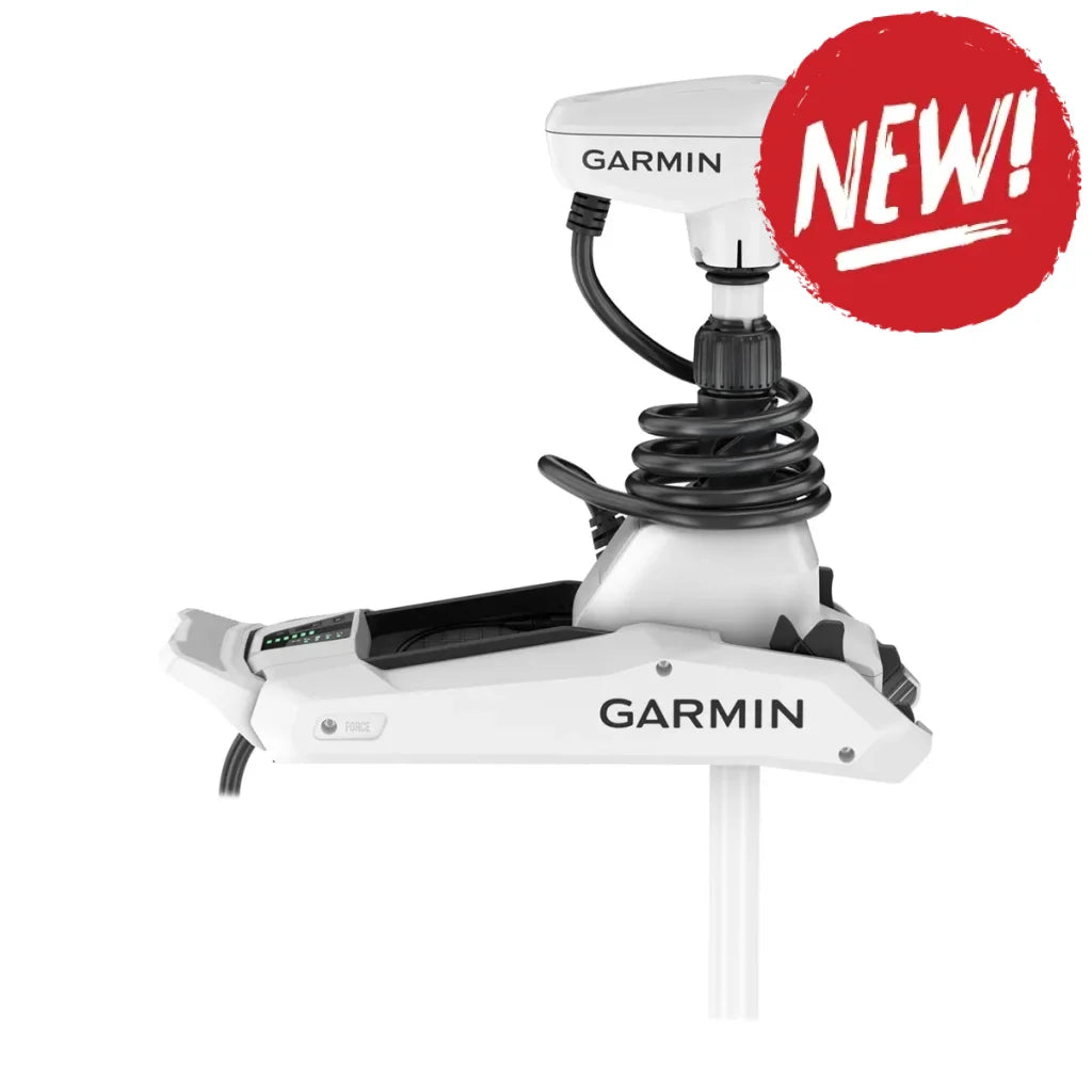 Motor electric Garmin Force Kraken Alb 48 inch - 120 cm
