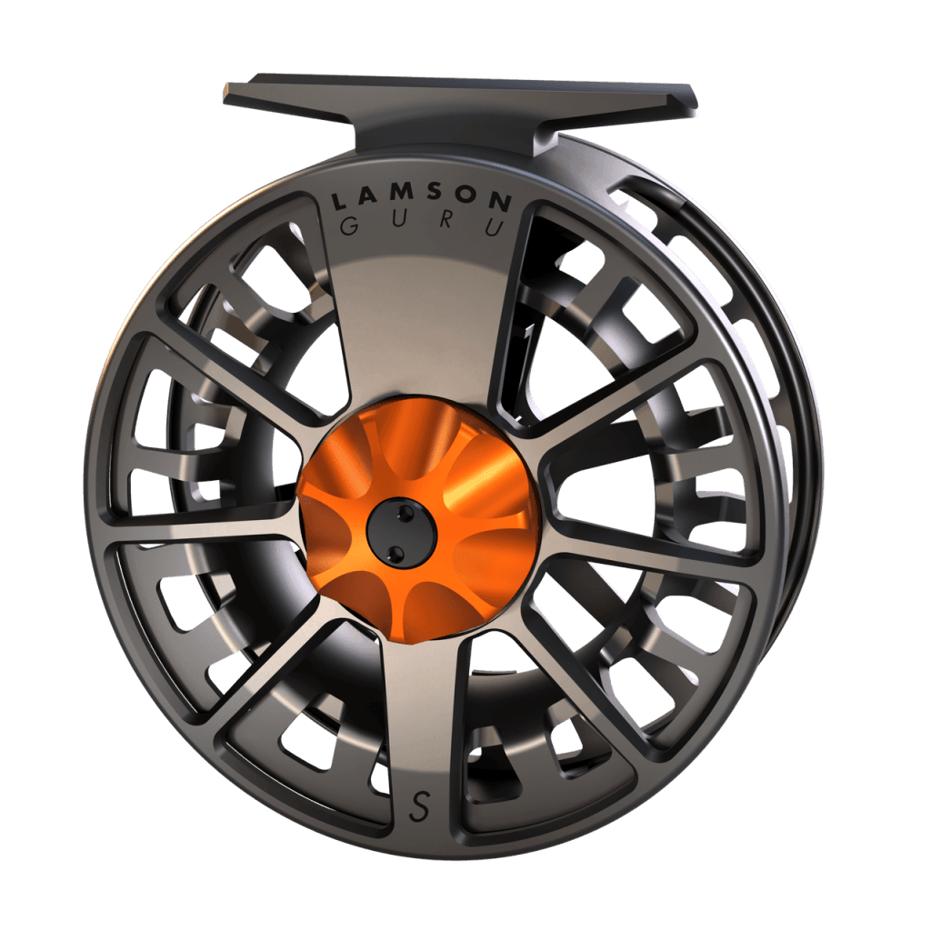 Mulineta Fly Waterworks Lamson Guru -3+ Blaze Fishing Reels