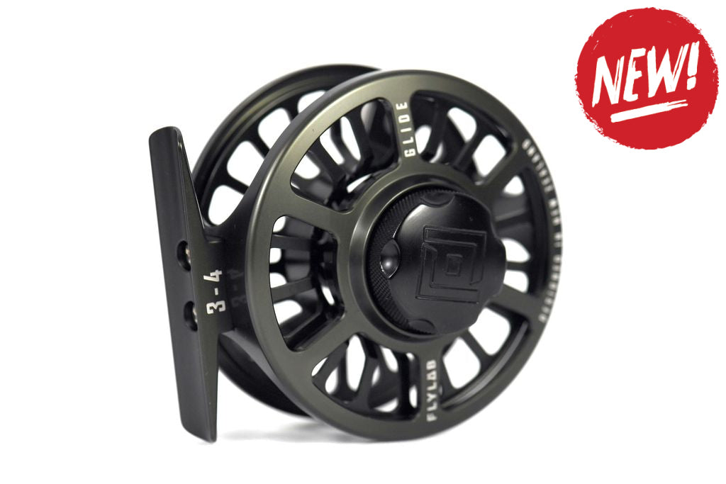 Mulineta Flylab Glide Reel 3/4 Gunsmoke