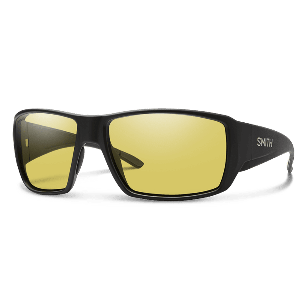 Ochelari Polarizati Smith Optics Chromapop Guides Choice Glass Matte Black Polar Low Light Yellow