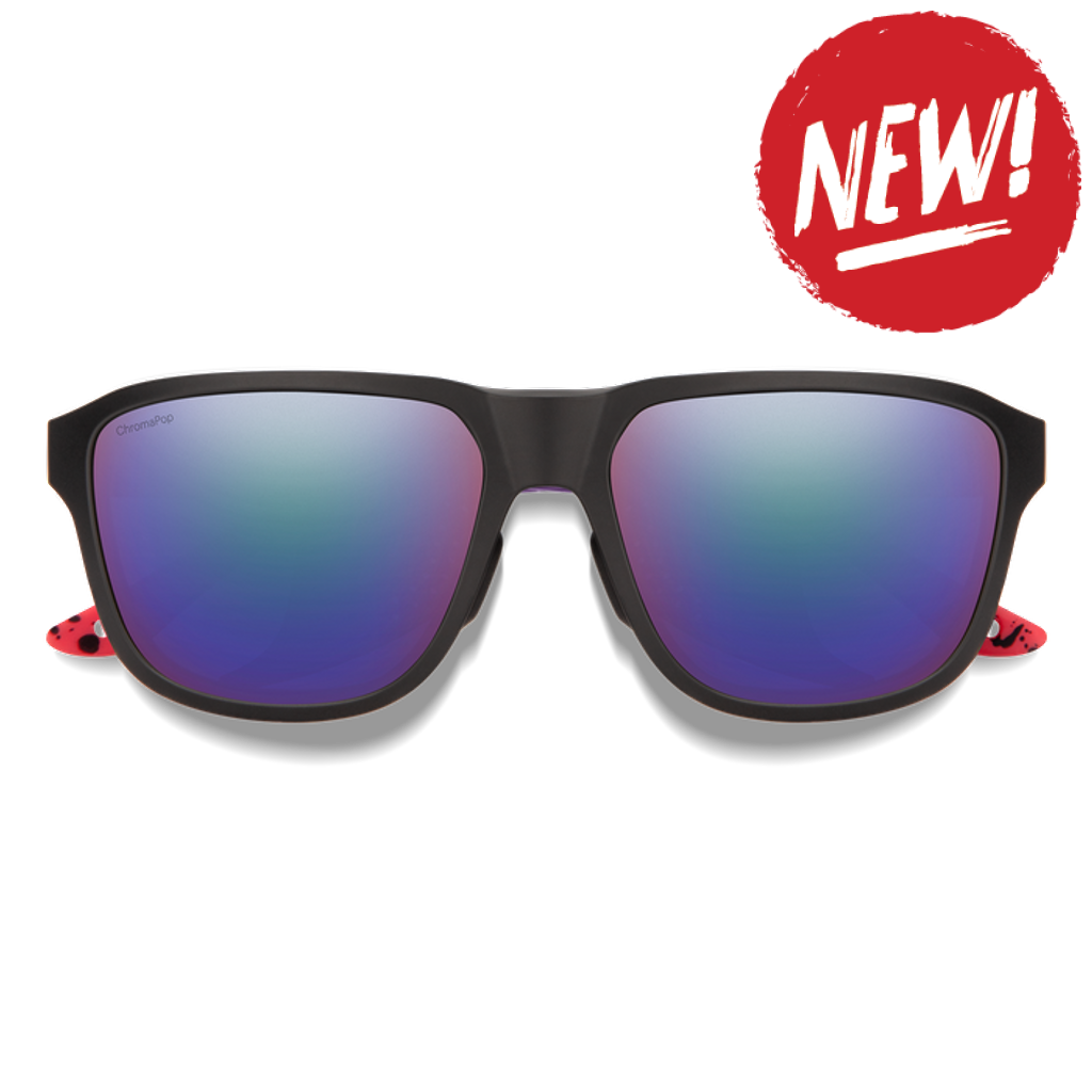 Ochelari Polarizati Smith Optics Embark Matte Wild Child Chromapop Polarized Violet Mirror