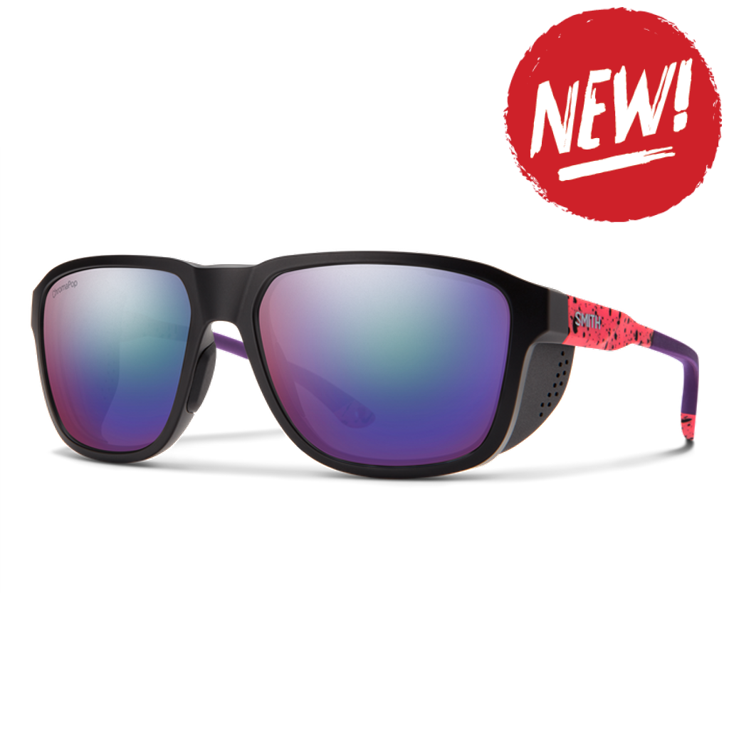 Ochelari Polarizati Smith Optics Embark Matte Wild Child Chromapop Polarized Violet Mirror