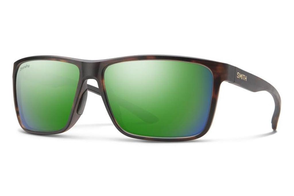 Ochelari Polarizati Smith Optics Riptide Chromapop Glass Matt Tortoise/verde Oglinda Diverse