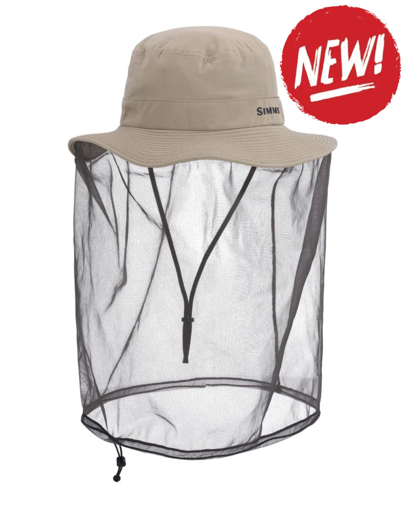 Palarie SIMMS Bugstopper Net Sombrero Stone - One size