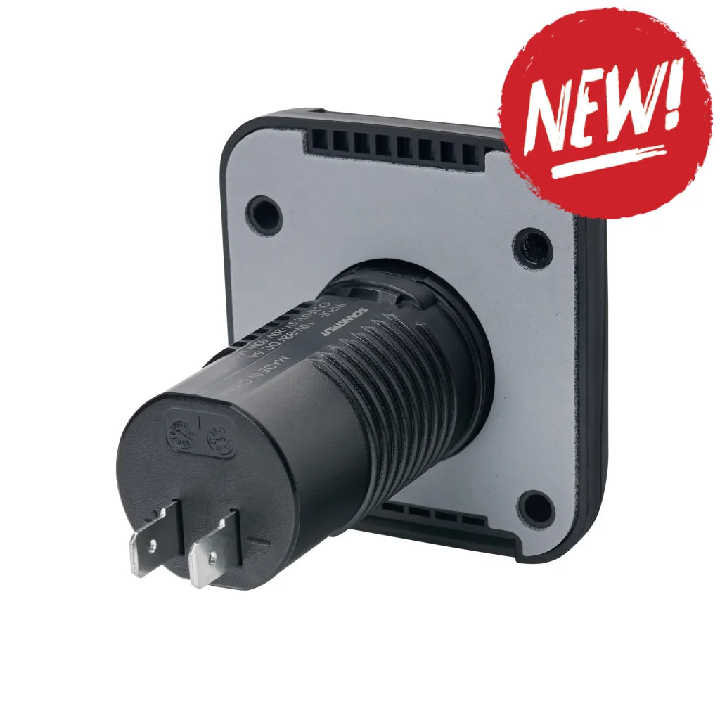 Priza incarcare pe barca ScanStrut Ventura Dual USB-C IP69