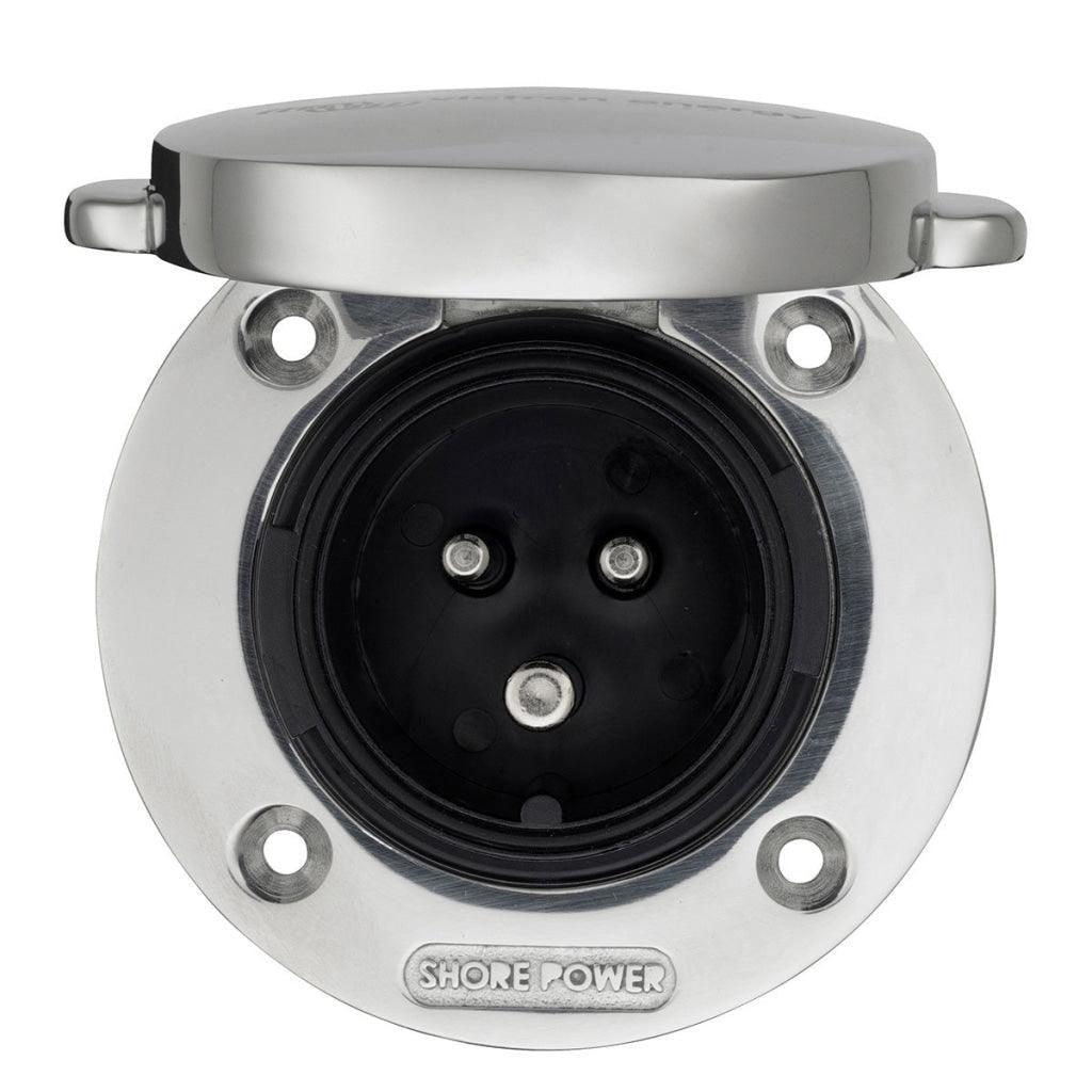 Priza marina din inox Victron 16A/250V AC