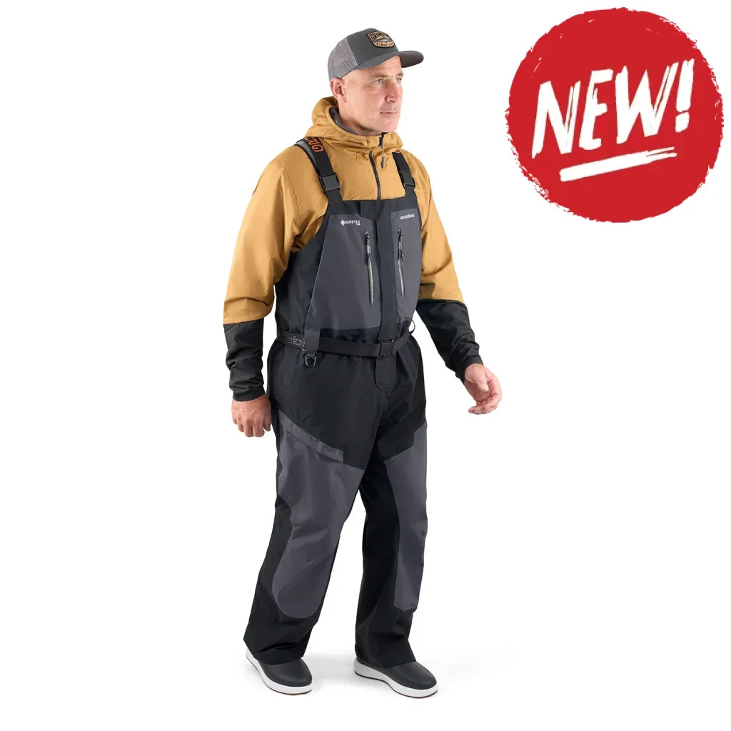 Salopeta impermeabila Grundens GoreTex Pro Obsidian