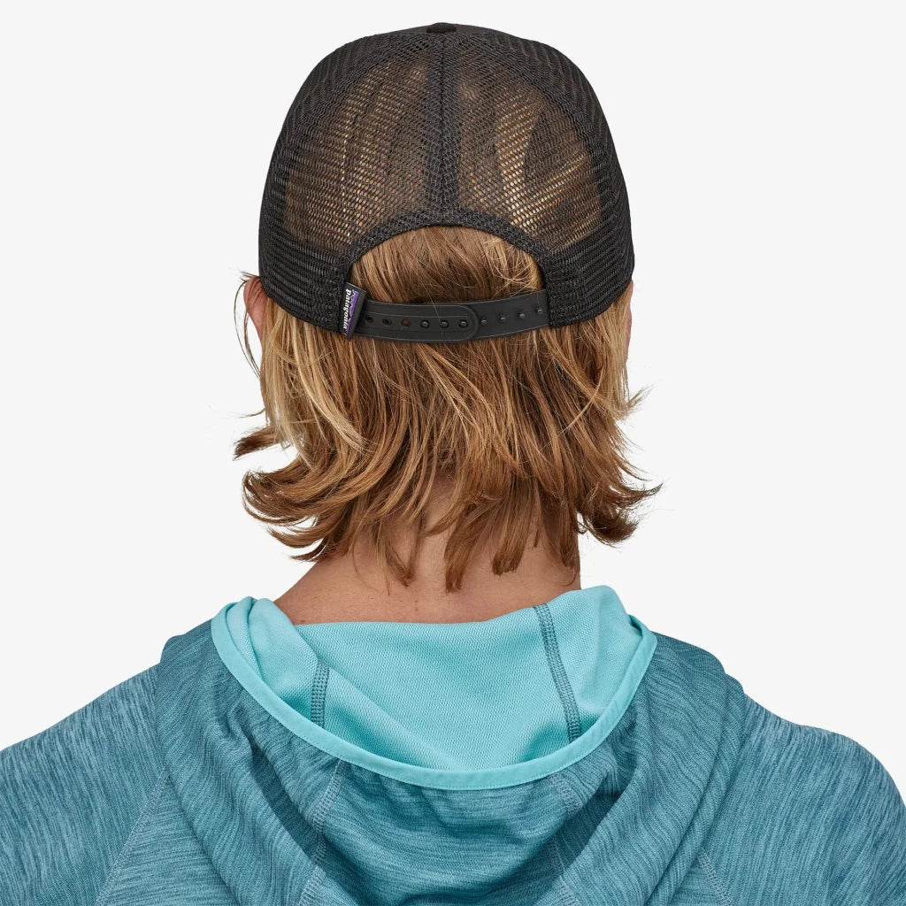 Sapca Patagonia Fitz Roy Trout Trucker Black