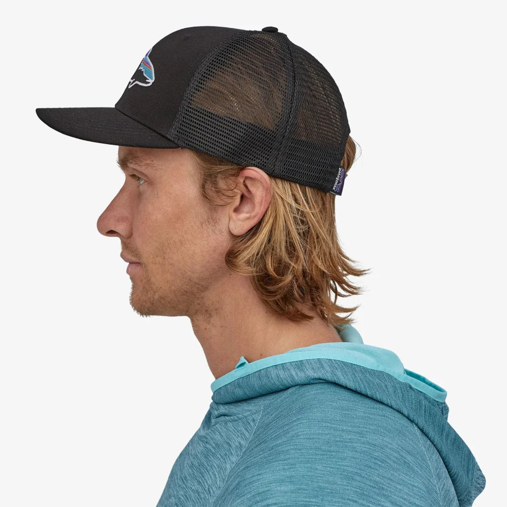 Sapca Patagonia Fitz Roy Trout Trucker Black