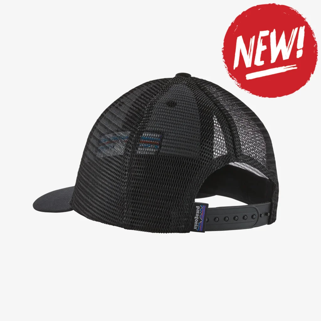 Sapca Patagonia P-6 Logo Lopro Trucker Black