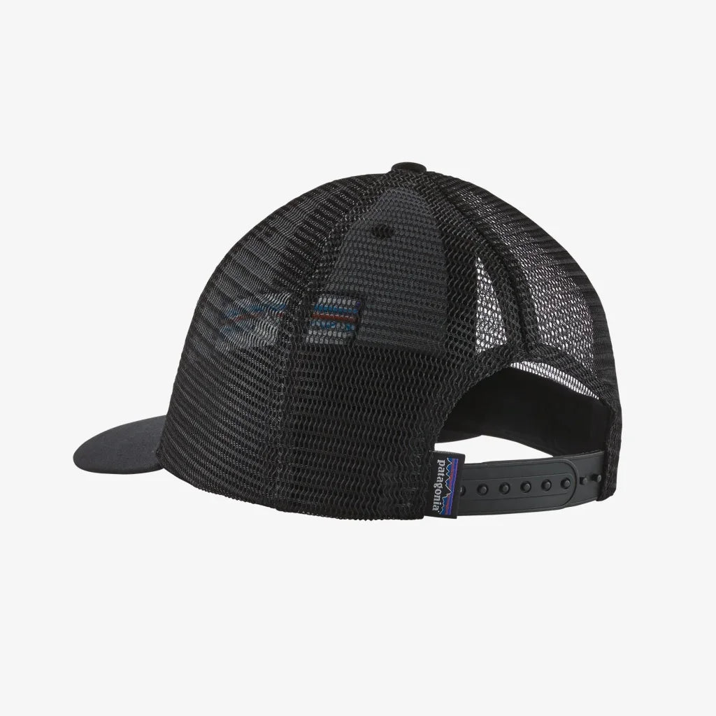 Sapca Patagonia P-6 Logo Lopro Trucker Black