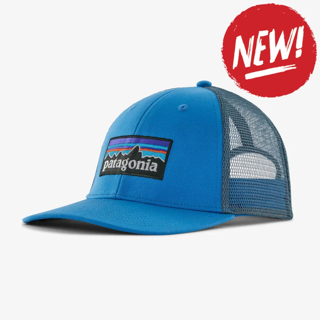 Sapca Patagonia Unisex P-6 Logo Lopro Trucker Vessel Blue