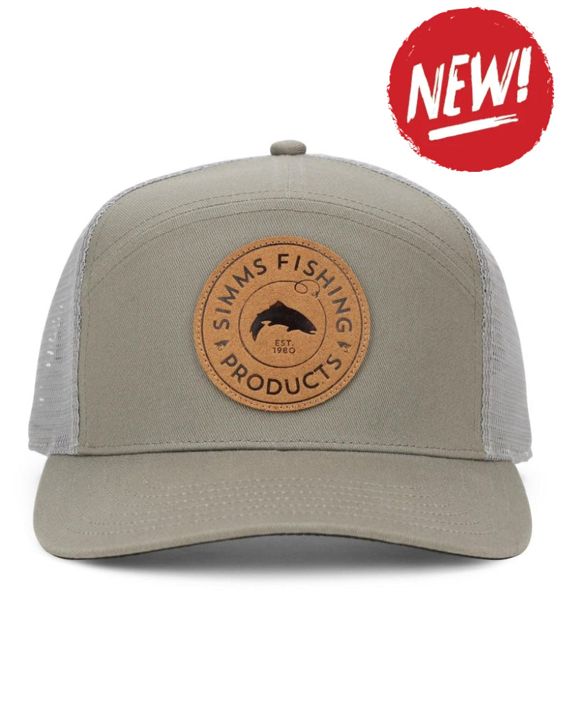 Sapca SIMMS 7-Panel Trucker Bay Leaf - One size
