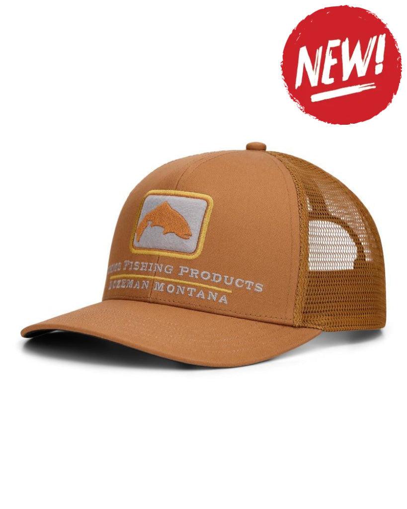 Sapca SIMMS Double Haul Icon Trucker Earthenware - One size