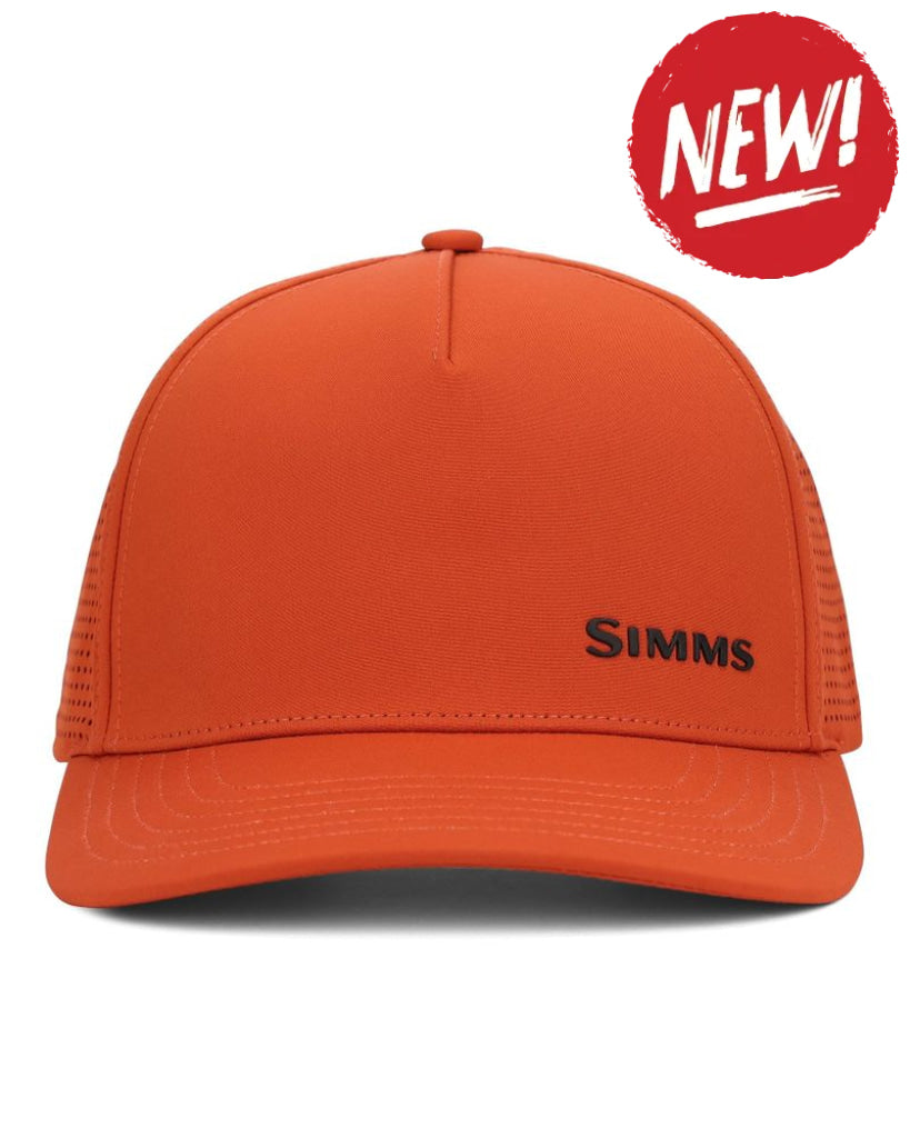 Sapca SIMMS Double Haul Tech Trucker Simms Orange - One