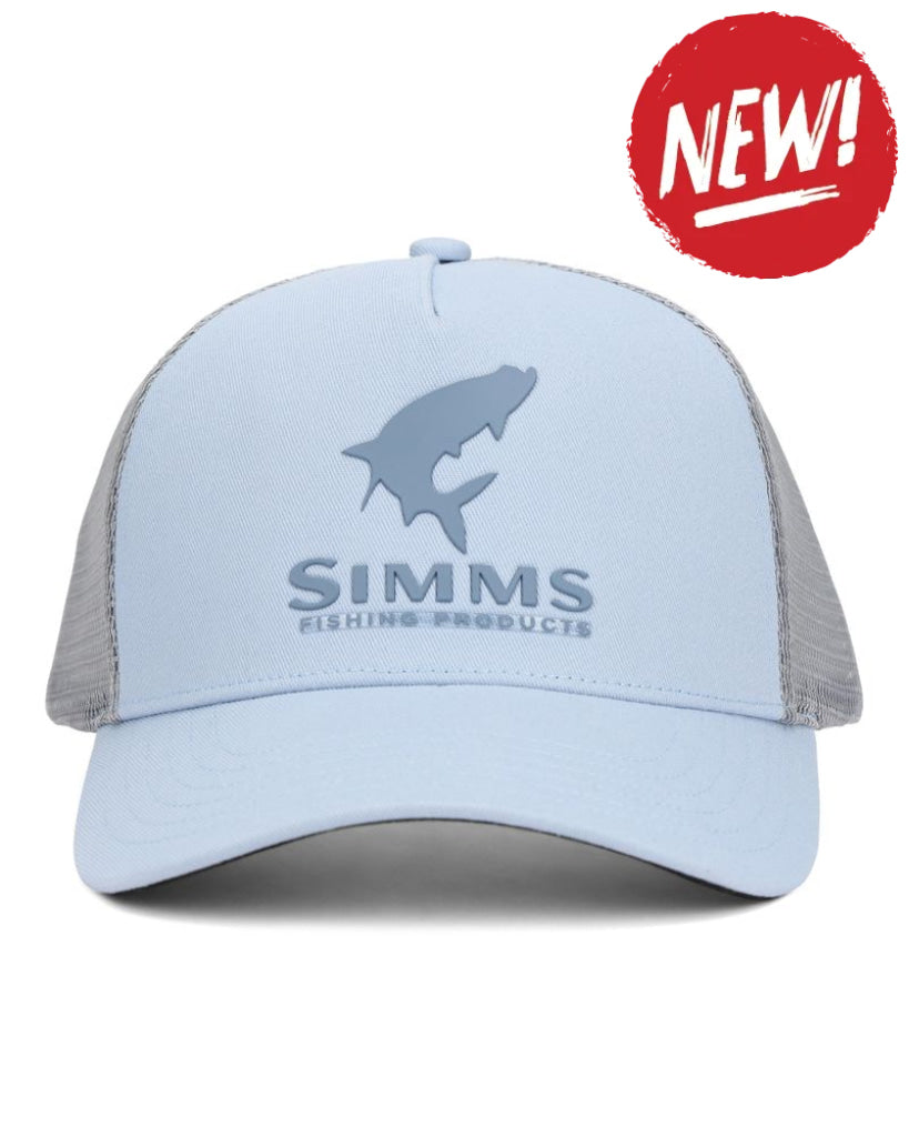 Sapca SIMMS Double Haul Trucker Bimini Blue - One size