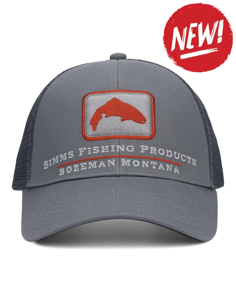 Sapca SIMMS Single Haul Small Fit Trucker Gunmetal - One