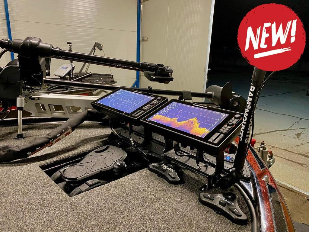 Sistem complet camere video si suporti pentru barca