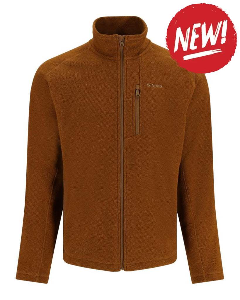Sport SIMMS Rivershed Full Zip Cobia Heather - S - SPORTS