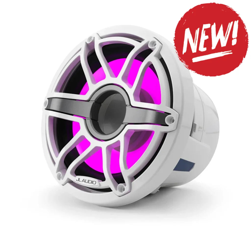 Subwoofer marin JL Audio M6 Iluminare Transreflective Alb