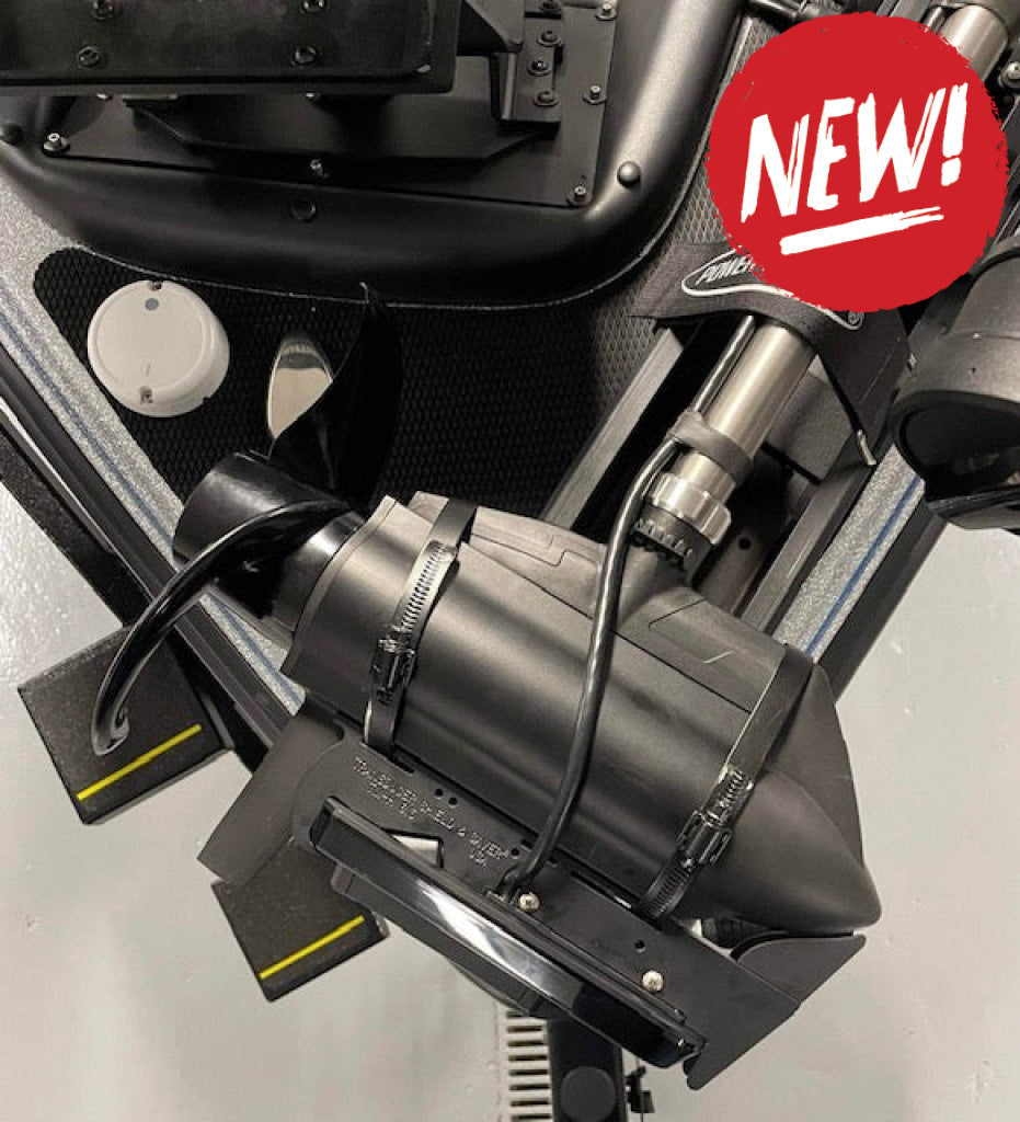 Suport Jackplate sau motor Electric pentru sonde Humminbird Helix/Solix Mega G2N G3N or G4N Mega MSI