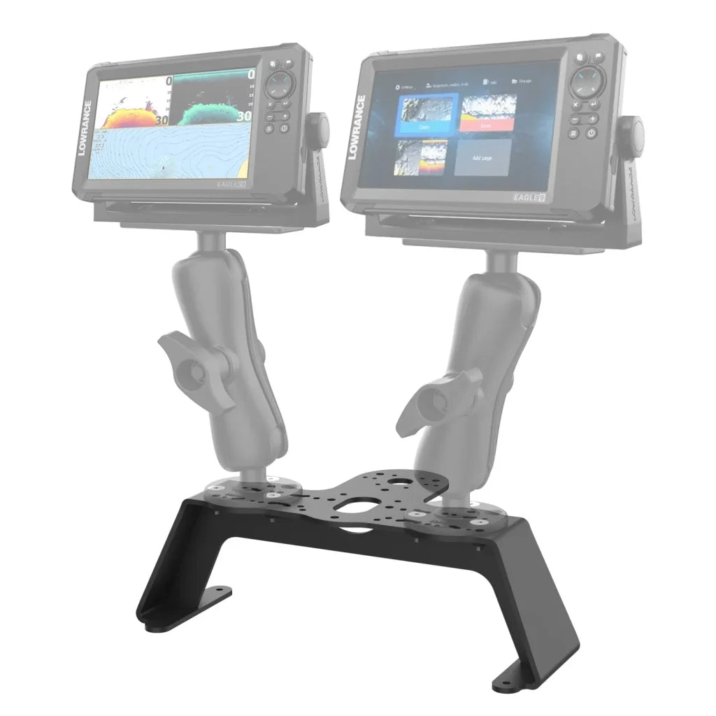 Suport RAM Heavy Duty pentru montare pe punte a sonarului.