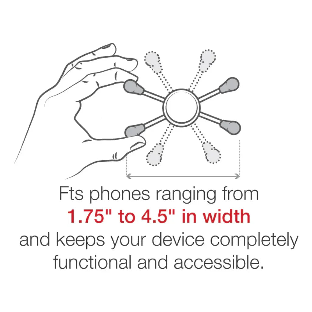 Suport Telefon Ram Tough-Claw 1’’ Ball X-Grip 5’’
