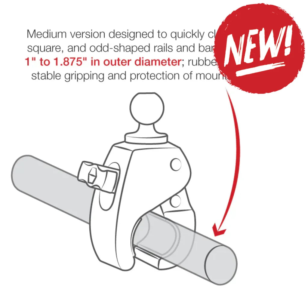 Suport Universal Camera Video Ram Mount Tough Claw