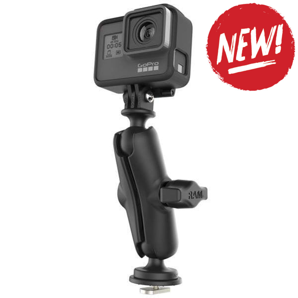 Suport universal pentru camera de acțiune RAM Track Ball montaj pe sina