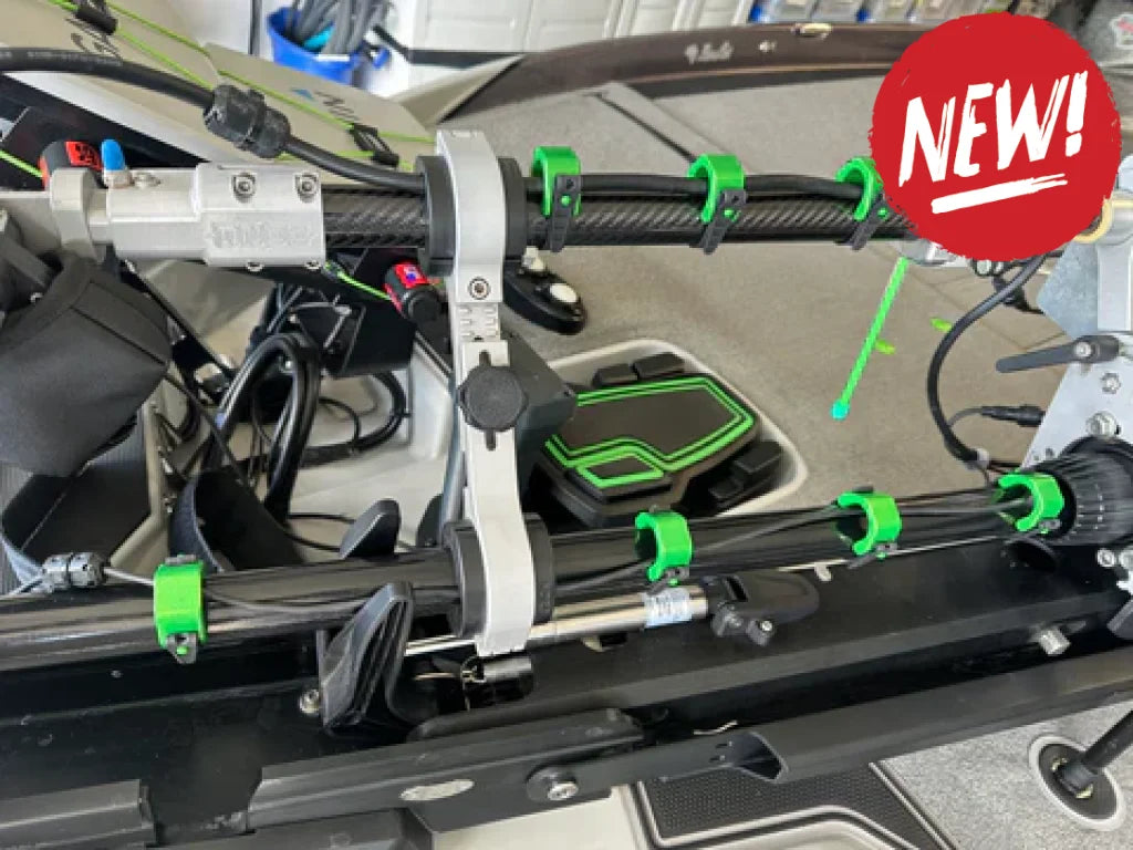 Suporturi pentru organizarea cablurilor sonarului și motorului DD26 Fishing