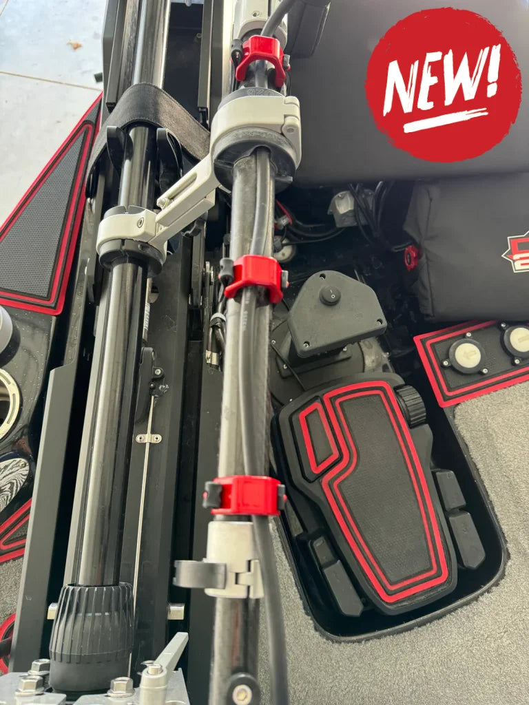 Suporturi pentru organizarea cablurilor sonarului și motorului DD26 Fishing