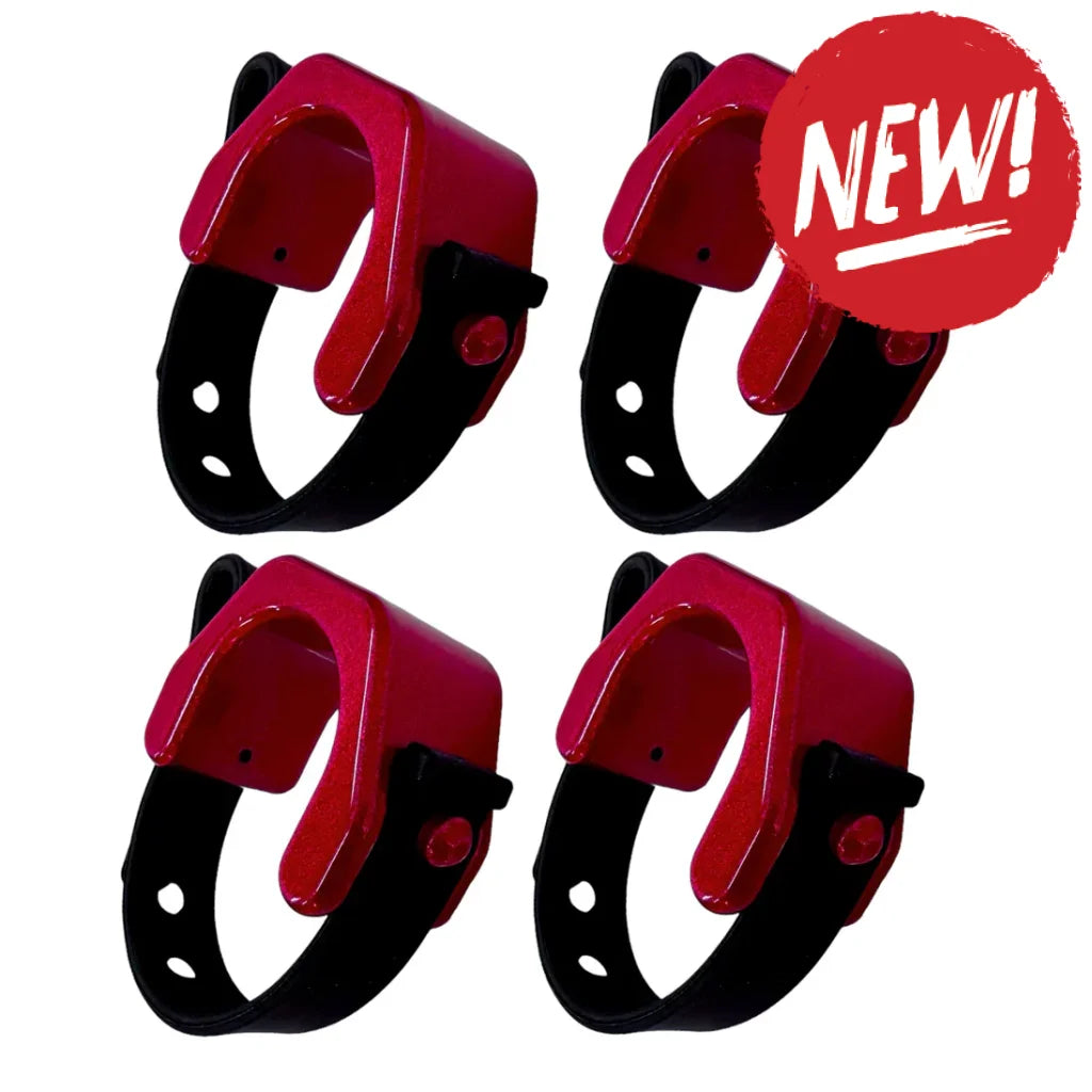 Suporturi pentru organizarea cablurilor sonarului și motorului DD26 Fishing Red