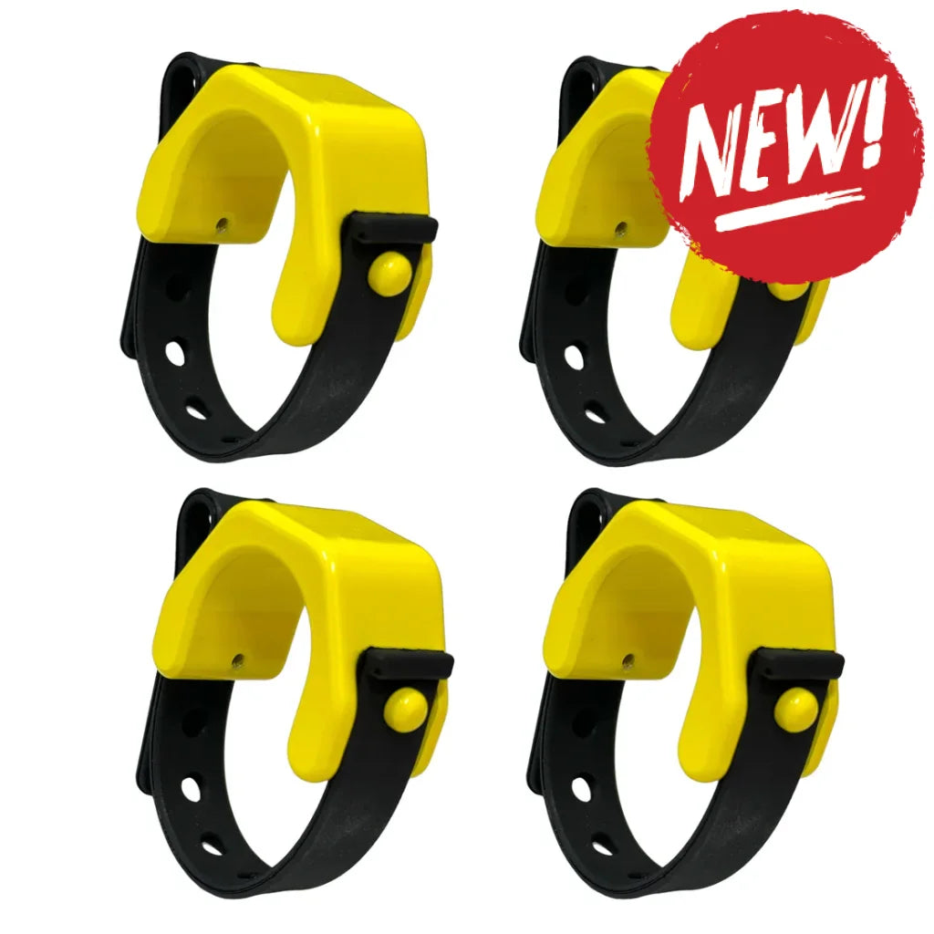 Suporturi pentru organizarea cablurilor sonarului și motorului DD26 Fishing Yellow