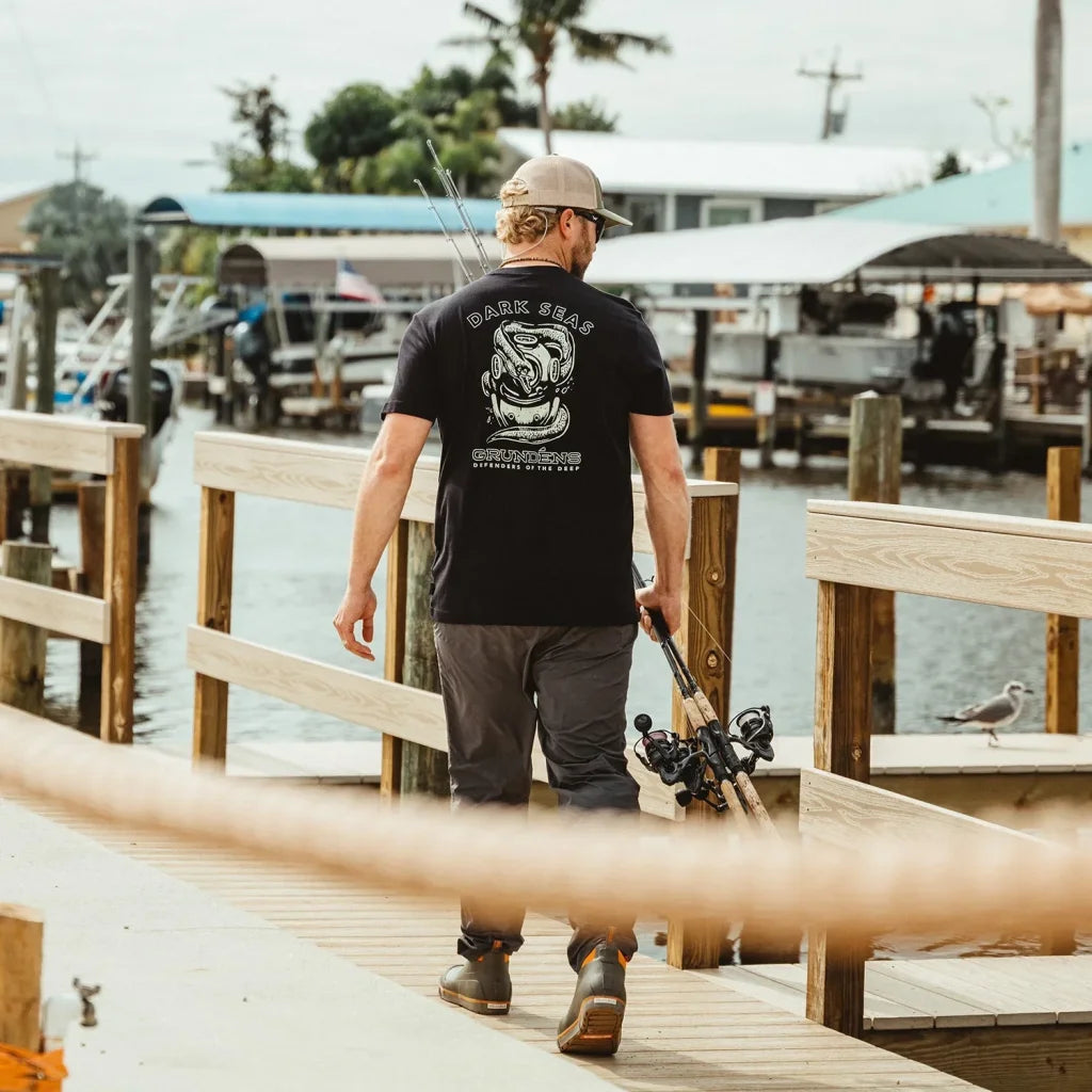 Tricou Grundens Dark Seas X Grundéns Luminate Ss