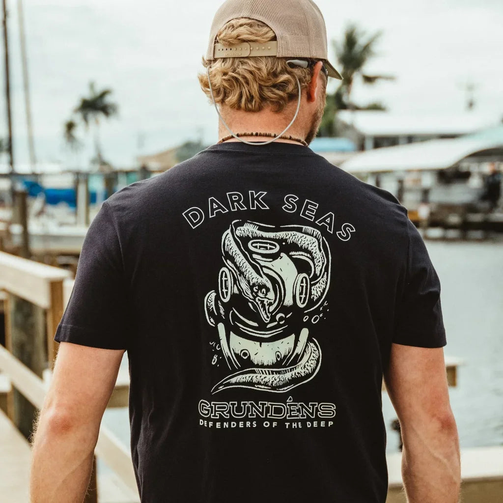 Tricou Grundens Dark Seas X Grundéns Luminate Ss