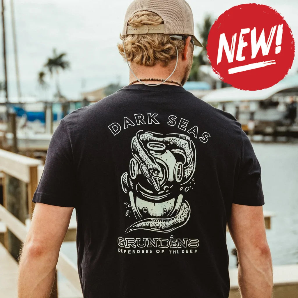 Tricou Grundens Dark Seas X Grundéns Luminate Ss