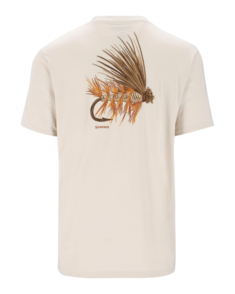 Tricou Simms Let It Fly Natural