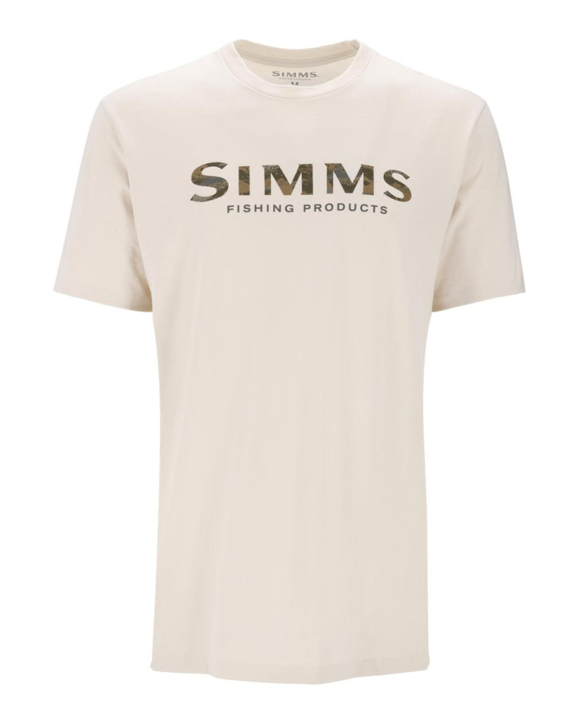 Tricou Simms Shroud Fill Logo Natural