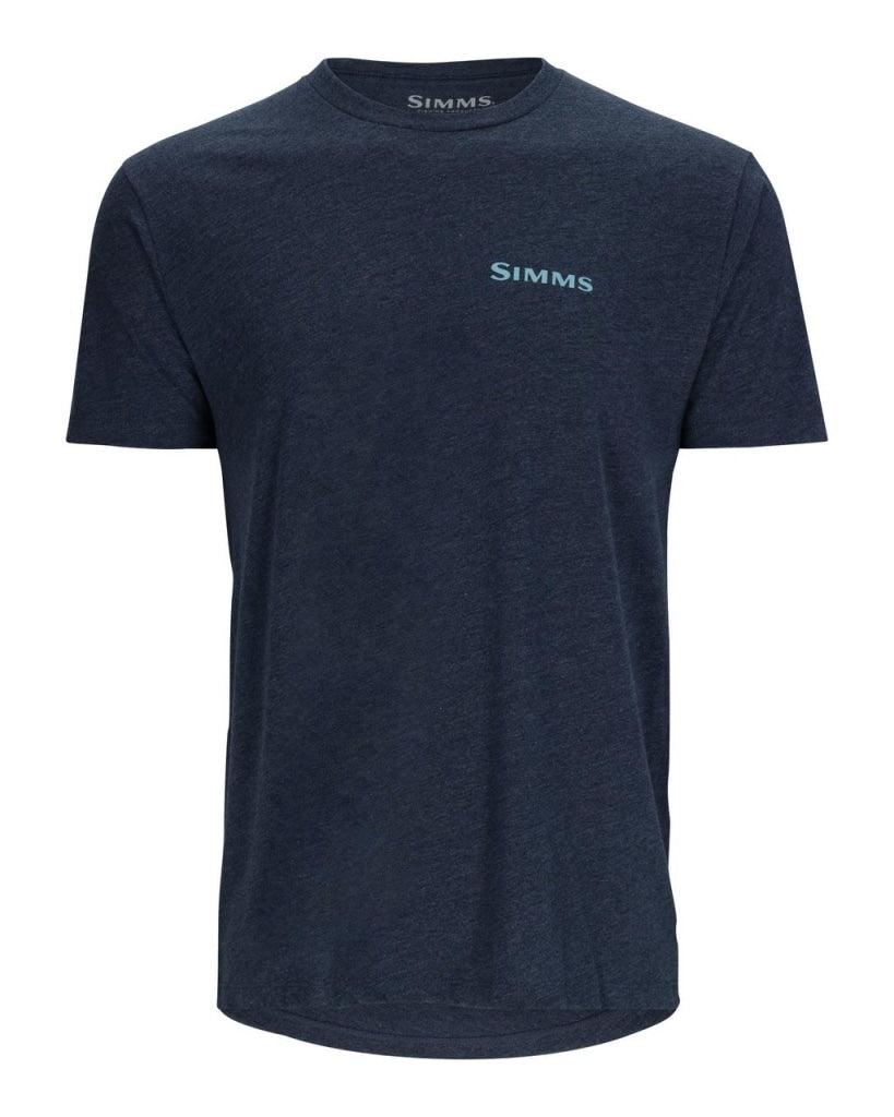 Tricou SIMMS Species Navy Heather S