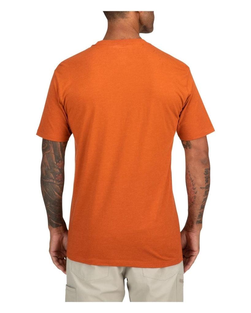 Tricou Simms Trout Wander T-Shirt Adobe Heather