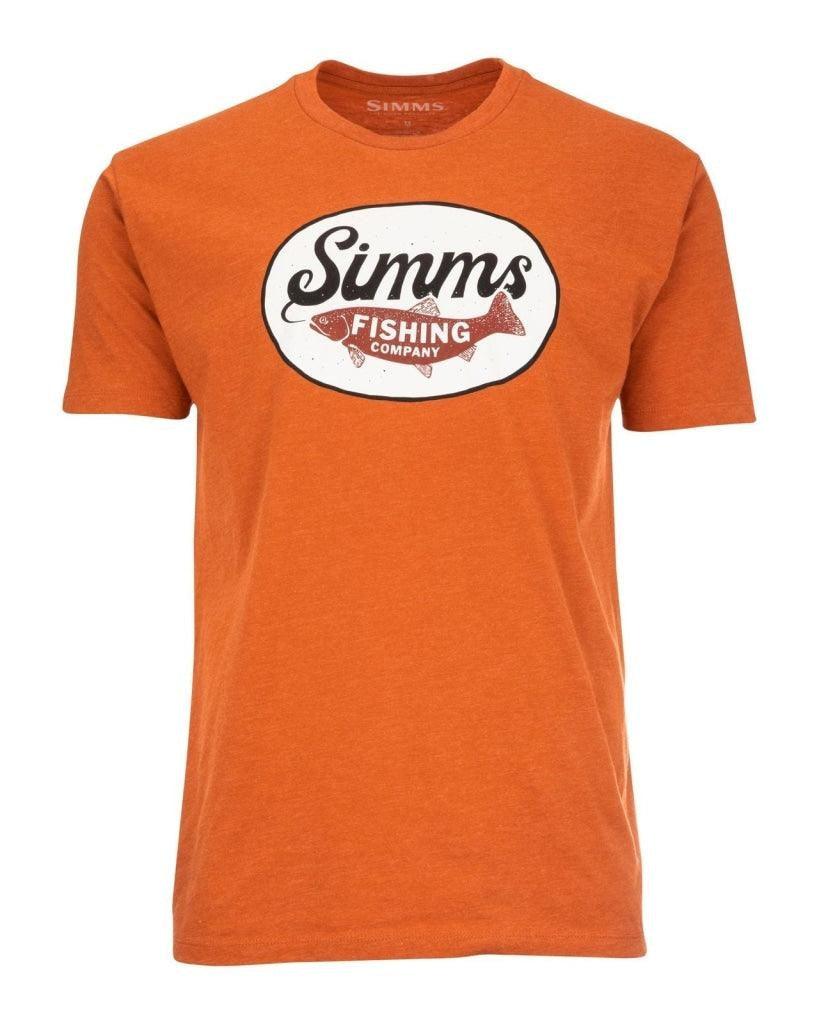Tricou Simms Trout Wander T-Shirt Adobe Heather