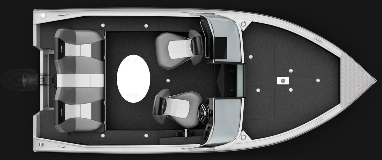 Barca de aluminiu Vizion 500