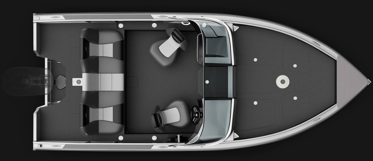 Barca de aluminiu Vizion 560