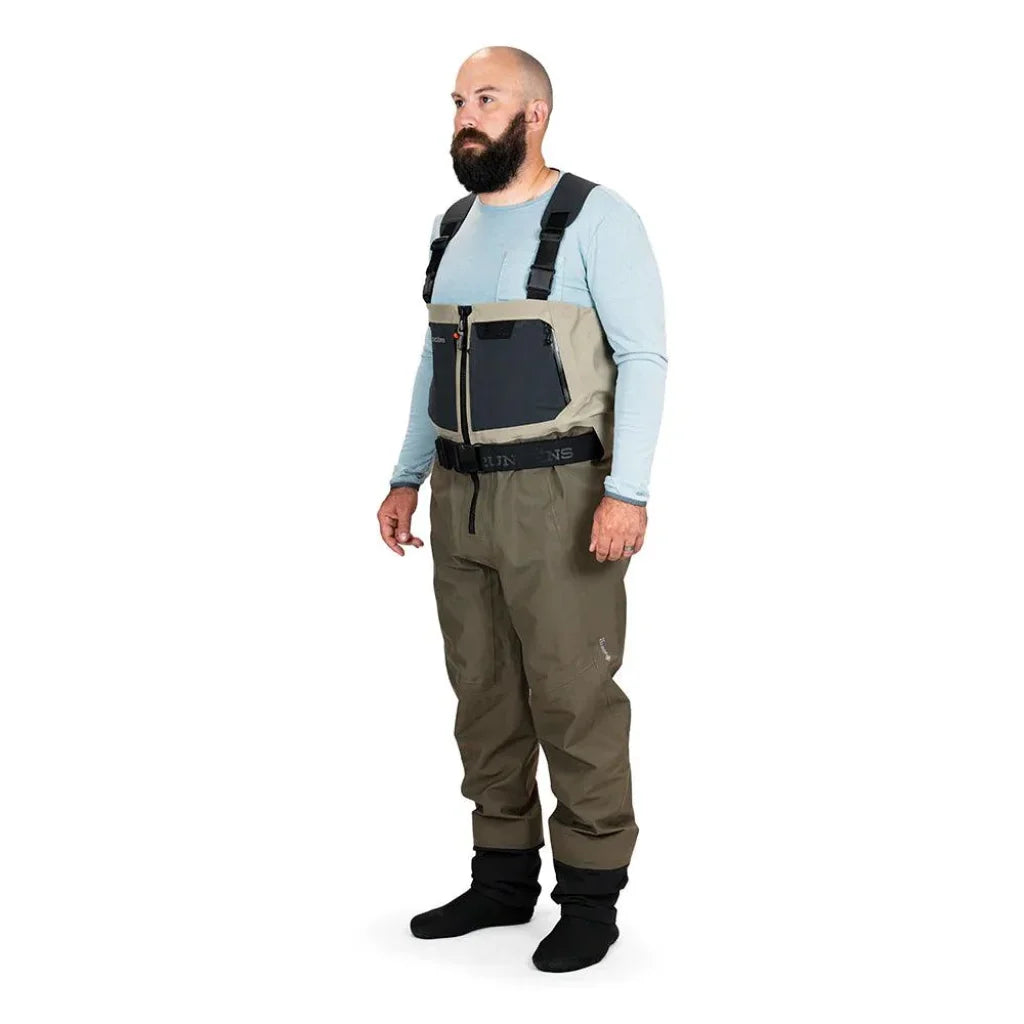 Waders Grundens ZIP Boundary Stockingfoot - SpinningShop