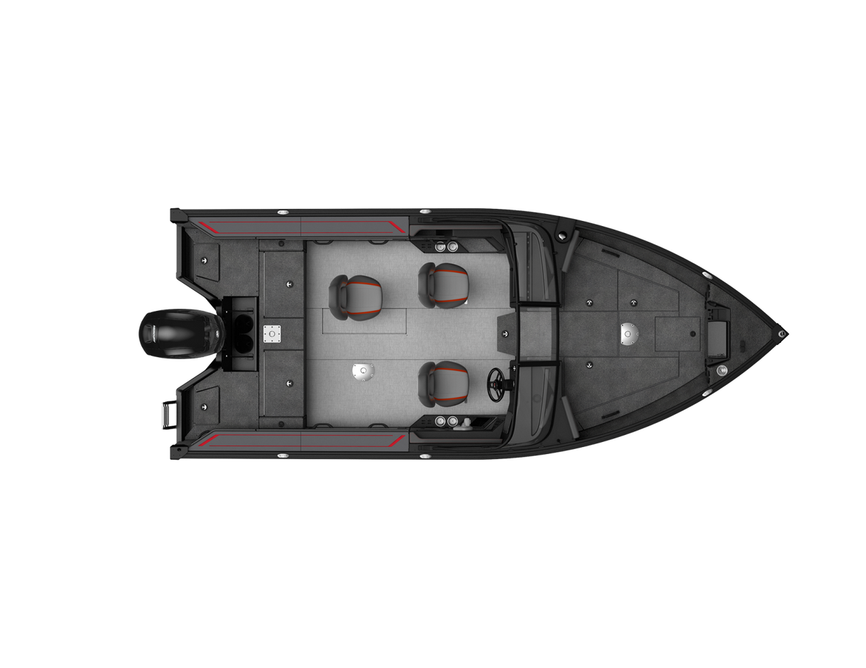 Barca aluminiu AlumaCraft Trophy 185X Sport
