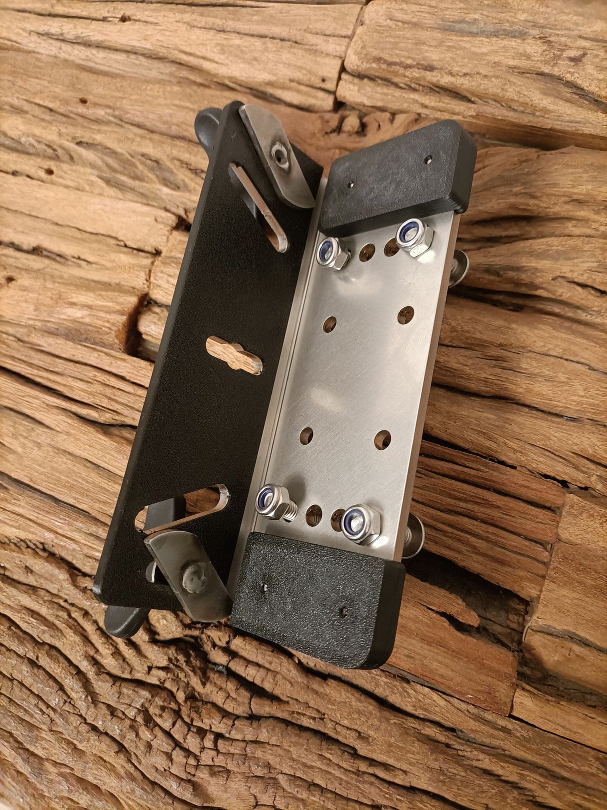 Adaptor prindere pe barca cu sina pentru tija KedFlex si Kedflex 2.0 universal