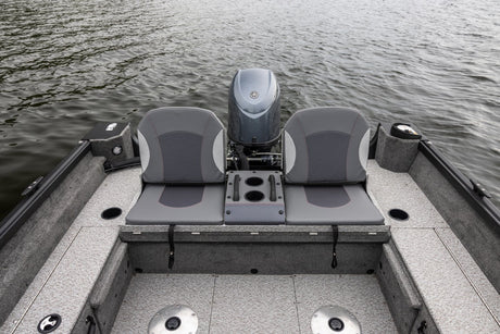 Barca aluminiu AlumaCraft Classic 165 CS Side Console