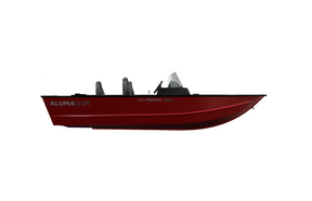 Barca aluminiu AlumaCraft Classic 165 CS Side Console
