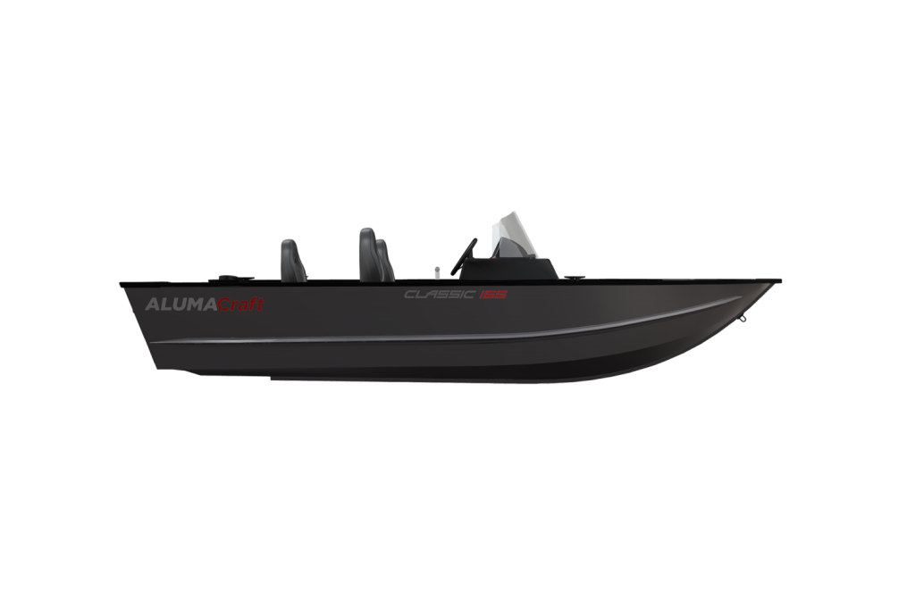 Barca aluminiu AlumaCraft Classic 165 CS Side Console