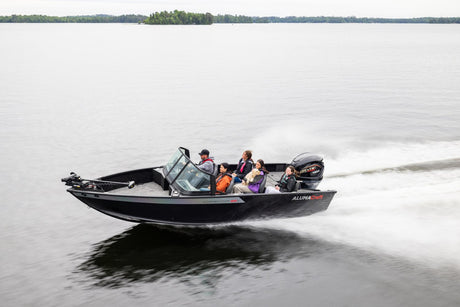Barca aluminiu AlumaCraft Competitor 185X Sport - Motor